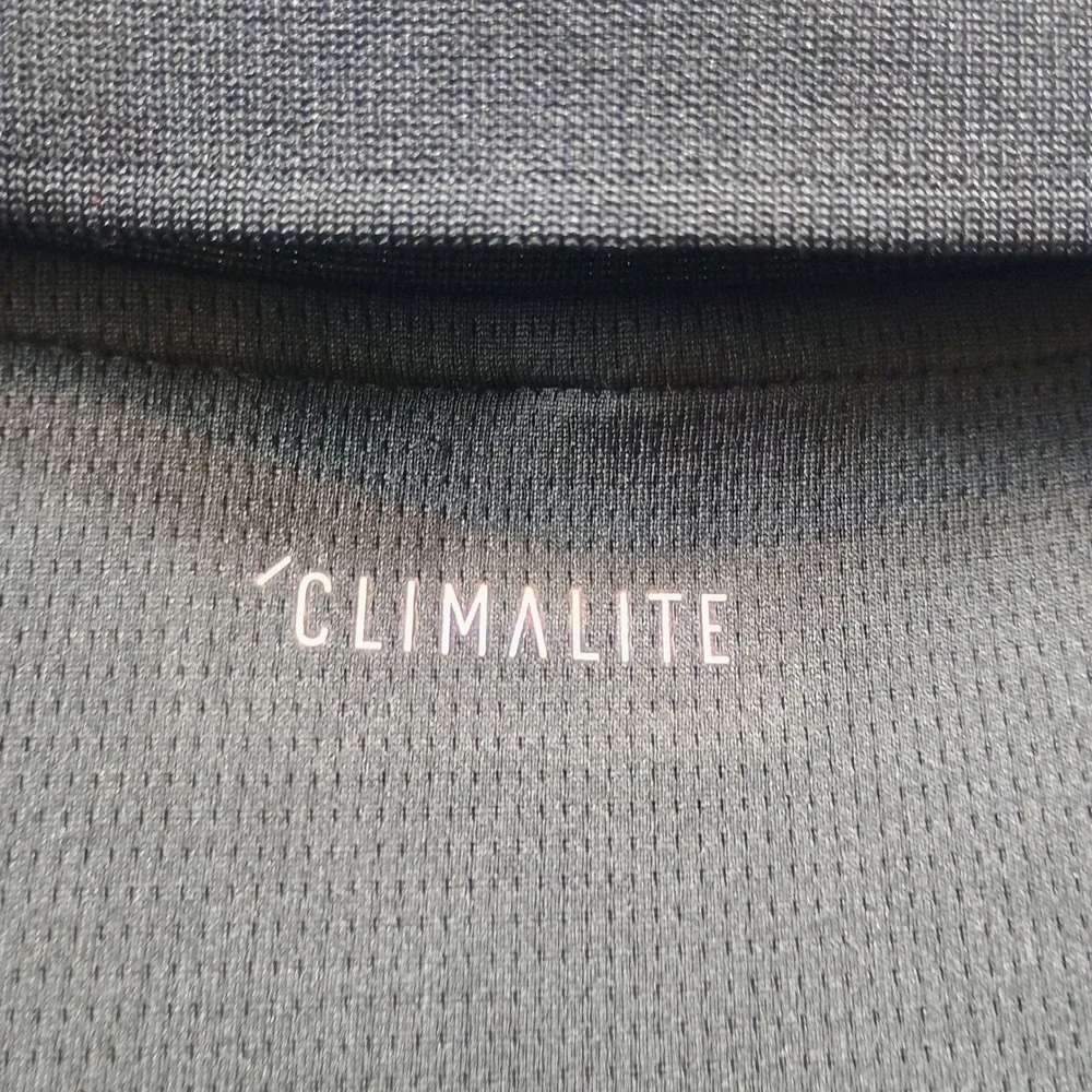 Adidas Mens Climalite Polo Shirt Black M Performance Golf Top